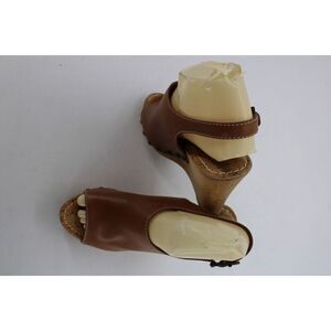 Sam Edelman Camilla Wedge Antique Studded Open Toe Sandals Size 8